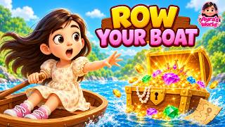 Row Your Boat: Find the Hidden Treasure! 🚣 | Nursery Rhyme for Kids | Ayra’s World