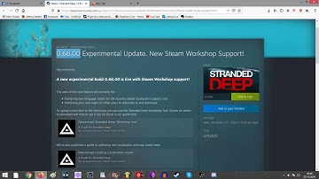 Stranded Deep Exp. Update V0.66.00 - Custom Maps Steam Workshop