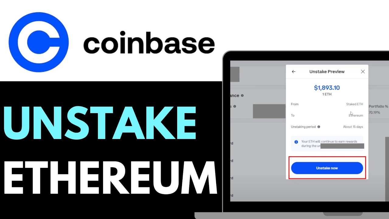 How to Unstake Ethereum on Coinbase 2025 (EASILY) - YouTube
