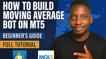 How to Build a Moving Average Crossover Trading Bot on MT5  | Full Tutorial | Part 13