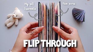 Flip thought of my journal | journal flip through | Foziya art and craft