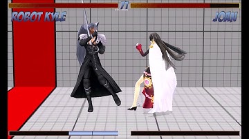 3D MUGEN Unity3d UFE HancockVsSephirotTest