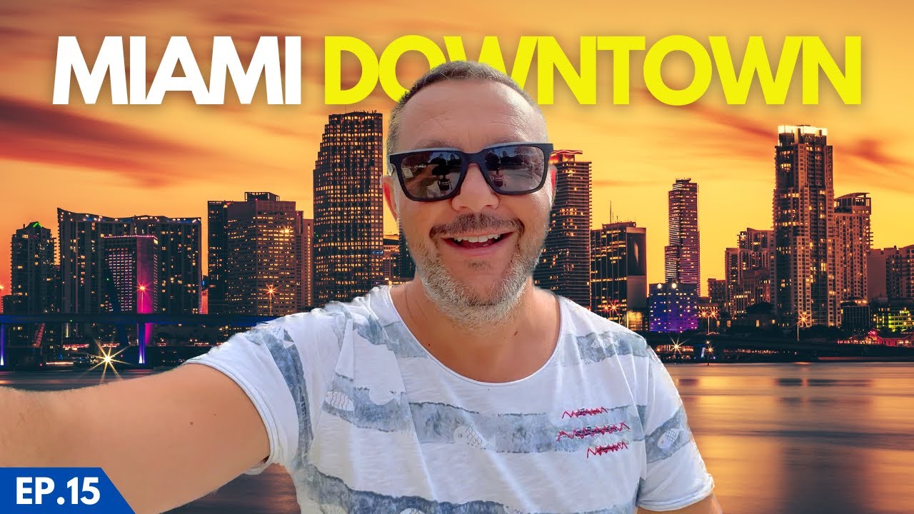 MIAMI 🇺🇸: IN BICI da MIAMI BEACH a DOWNTOWN! Un'Avventura RISCHIOSA ma INDIMENTICABILE! [Ep. 15]