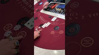 $2500 Hand of Blackjack #casino #gambling #blackjack #vegas