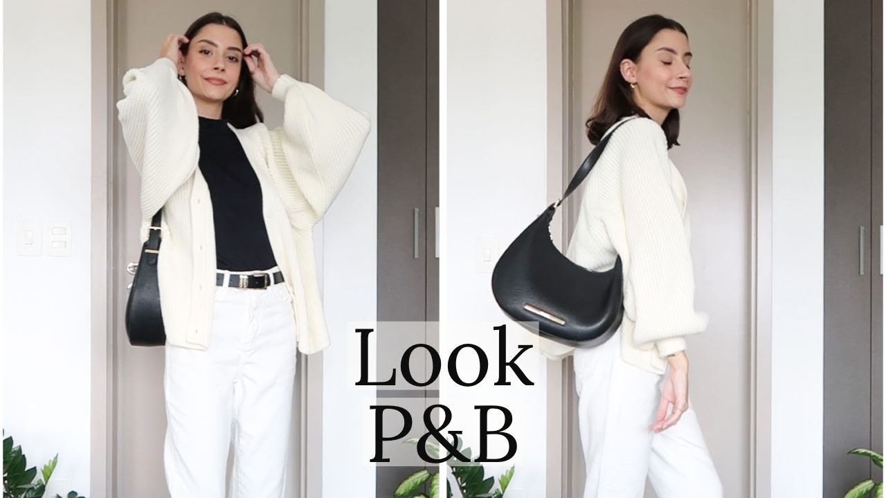 Look Preto e Branco - AMARO | Querida Pele