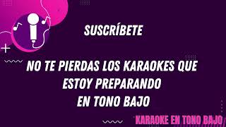 Si Es Amor (Danny Ocean) Karaoke en Tono Bajo | Karaoke en Casa