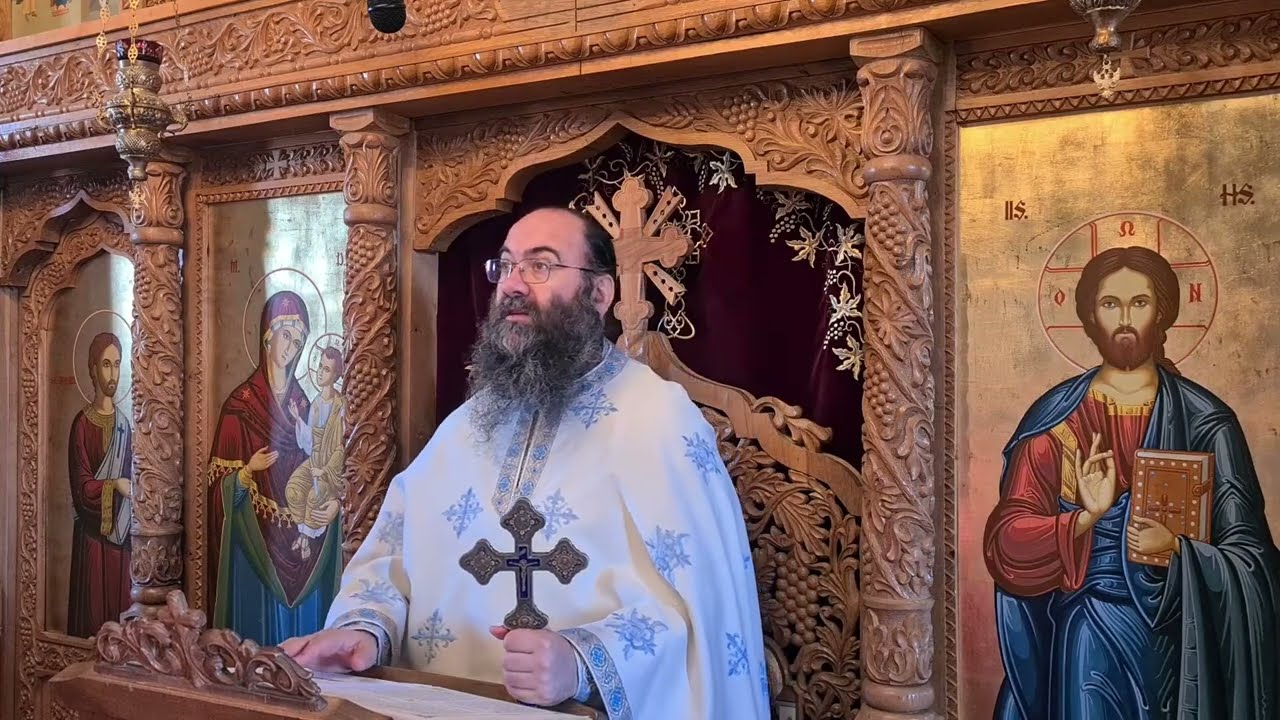 Ieromonahul Macarie Banu - Predică la Evanghelia zilei (28 octombrie 2022)