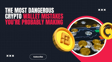 ⚠️ The Most Dangerous Crypto Wallet Mistakes You’re Probably Making! 🚨🔑