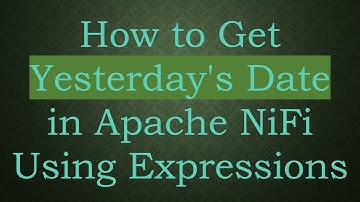 How to Get Yesterday