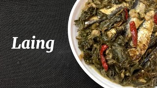 TARO LEAVES IN COCONUT CREAM