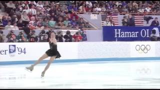 Oksana Baiul (Оксана Баюл) 1994 Lillehammer Olympic Technical Program(At the Olympic Games-94 executed one of the best short programs in the history of figure skating (on Tchaikovsky's music). The first part, lyrical, was decorated ..., 2015-03-02T11:51:42.000Z)