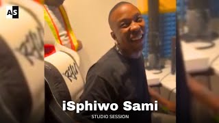 Pcee Previews 'iSphiwo Sami' featuring Djy Ma'Ten & LeeMckrazy | Studio Session