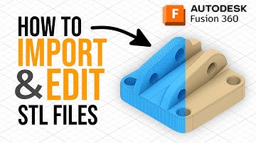 How to Import and Edit STL Files in Fusion (Fast & Easy)