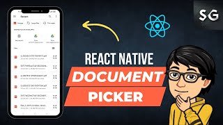 React Native Document Picker || Upload Images, Pdf in React Native Application