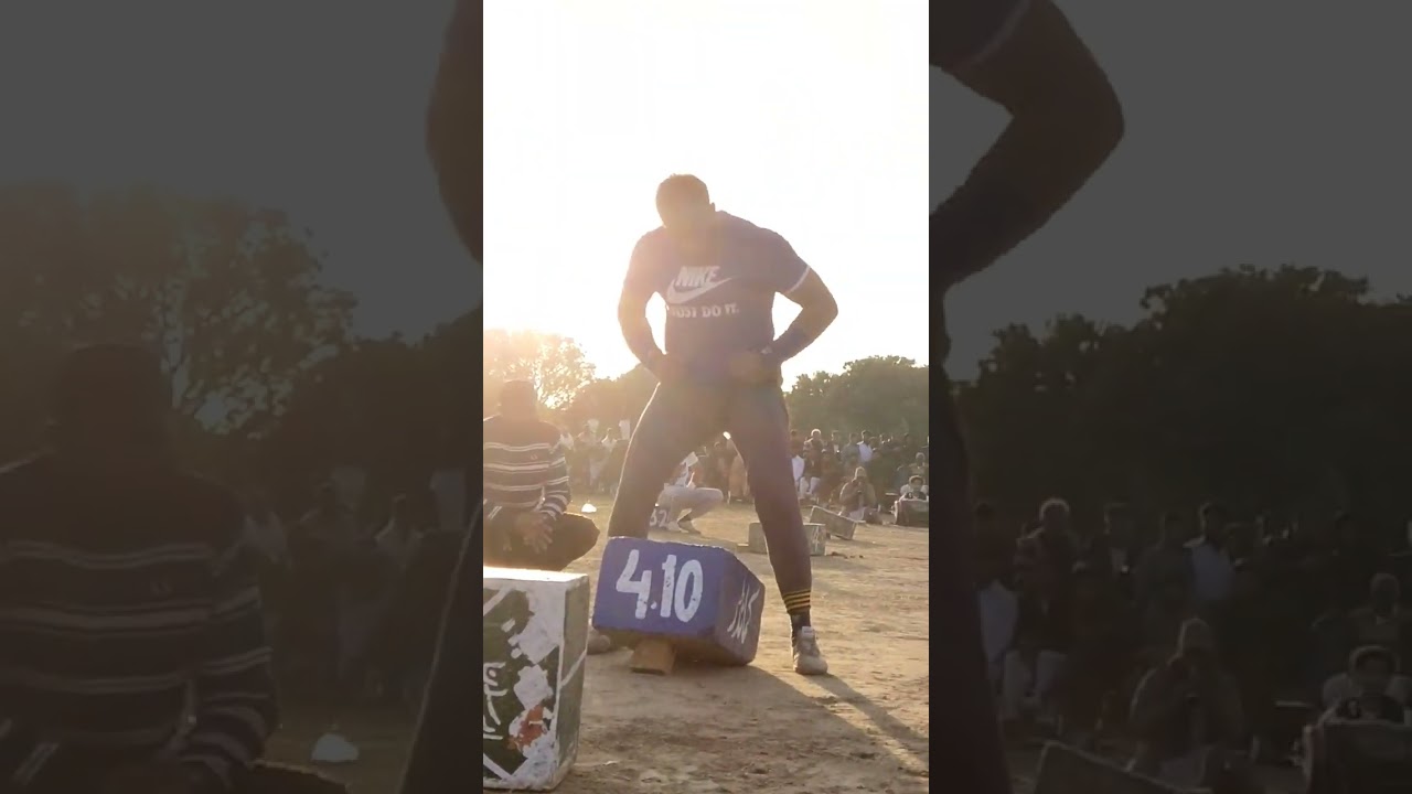 Pehlwan Sheraz Qureshi Sohawa Akhara bugdar beg pur jehlum stone 4 man 10 ser