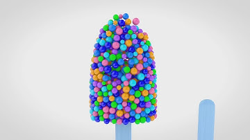 Learn Numbers with Colorful Balls Ice Cream Sponsored By Preview 2 Effects