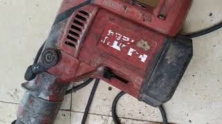Hilti te 54, rotary hammer, sds max bits