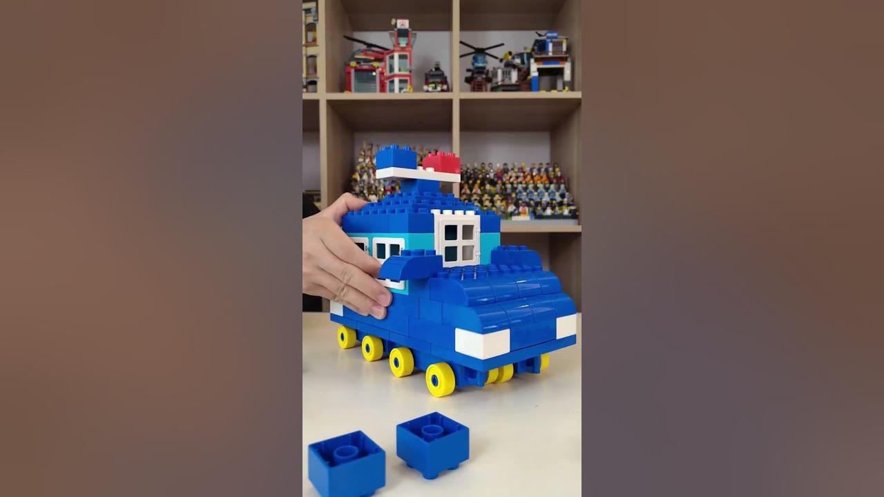 Finally broke, I'll make two Lego police cars, one for each #lego #shorts