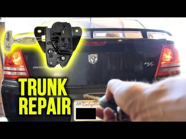 Car Trunk Lock - Working, Repair and Replacement
