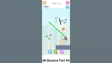 Mr.Bounce Level 94 #shorts  #stickman #funny #weegoon #games #funnyshorts #music #gameplay