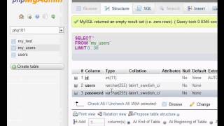 PHP: Registration Script - Part 1