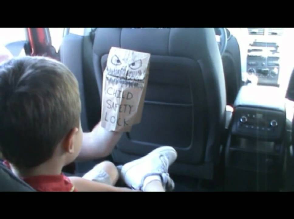 2011 Chevy Traverse Child Safety Lock.wmv YouTube