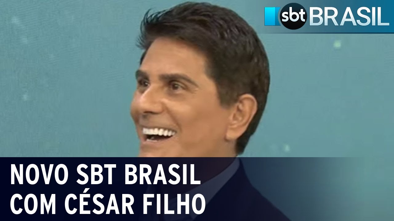 Novo SBT Brasil com estreia de César Filho | SBT Brasil (09/03/24)