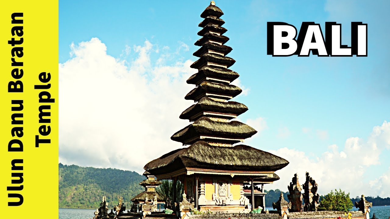 A Tour in Ulun Danu Beratan Temple : Bali Indonesia : Travel Vlog
