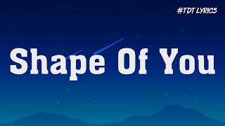 Shape of You - Ed Sheeran (Mix Lyric Video) \/ Charlie Puth, Shawn Mendes,...