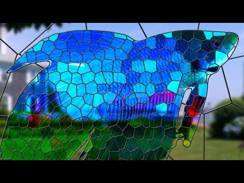 Photoshop Tutorial: How to Transform a Photo into a Stained Glass Window!