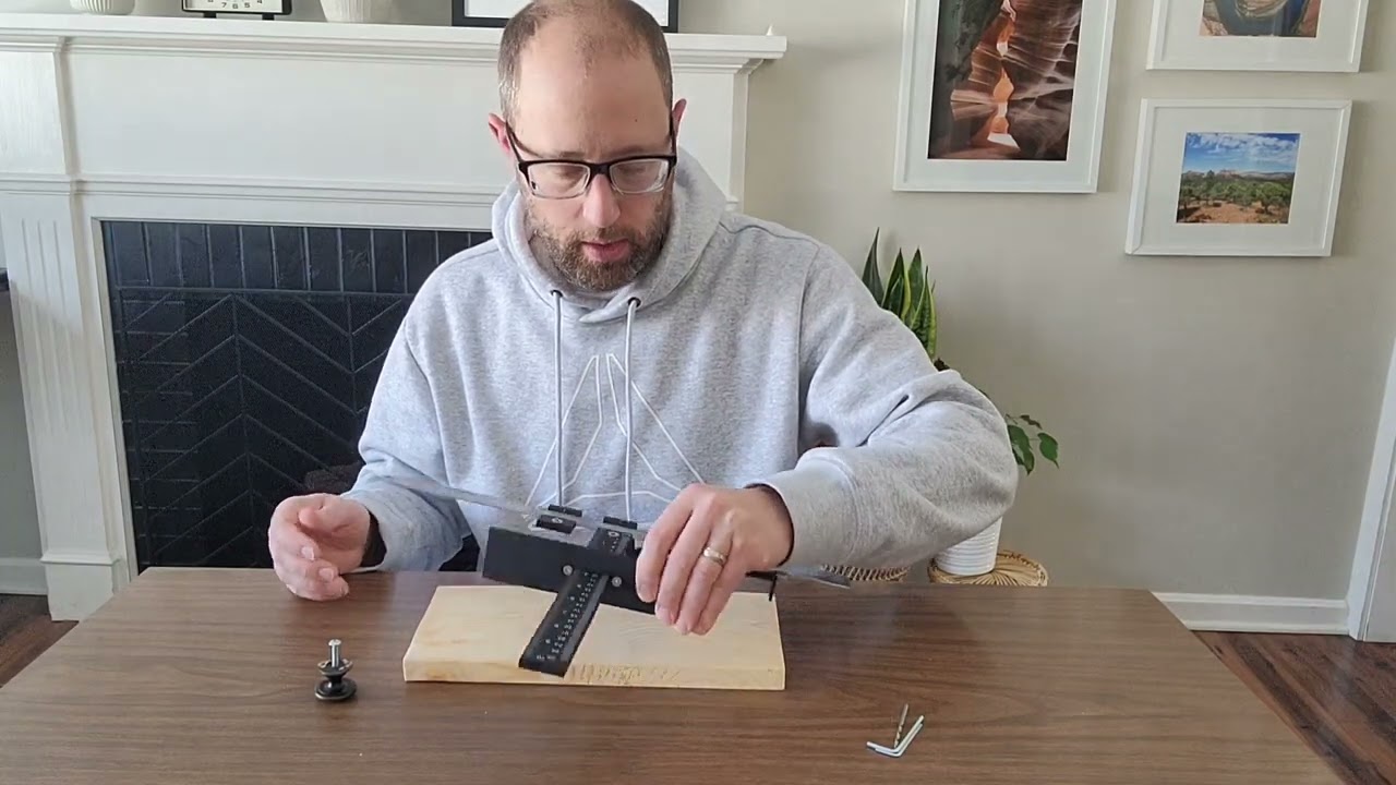 Review of HODRME Cabinet Drawer Drilling Template Jig-Door Handles and Knobs Hardware Punch Locator