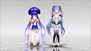 「Miku Hatsune V4x Original/Soft + Una Otomachi Spicy/Sugar」Matryoshka「+MMDPV」