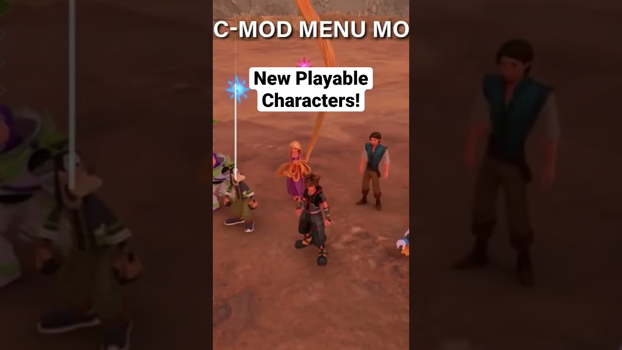 You can play as ANY Kingdom Hearts Character!