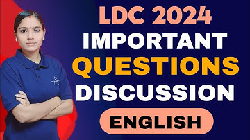 ഒരു മാർക്ക് പോലും നഷ്ടമാവില്ല|Kerala PSC|LDC 2024|ENGLISH|PSC TIPS AND TRICKS