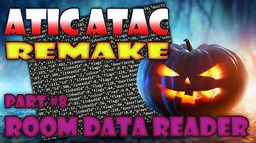 Atic Atac Remake Part 8 - Importing the Room Data