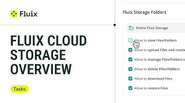Fluix cloud storage overview