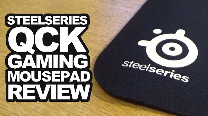 SteelSeries QcK Gaming Mouse Pad Unboxing & Review