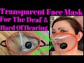 ( #104 )How To Make A Transparent Face Mask - Face Mask For The Deaf & Hard Of Hearing Easy Tutorial