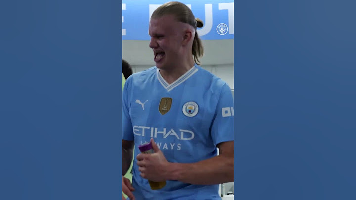 Dressing Room Celebrations! | De Bruyne, Rodri, Haaland #mancity #premierleagueclub