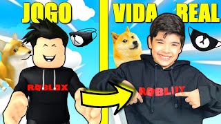 FACECAM → MINHA ROUPA DO ROBLOX NA VIDA REAL!😱 