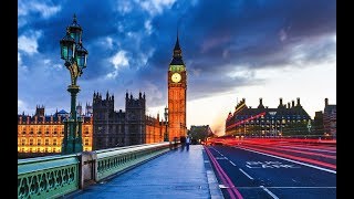 England tourism . Great Britain travel video: Big Ben, Buckingham Pala