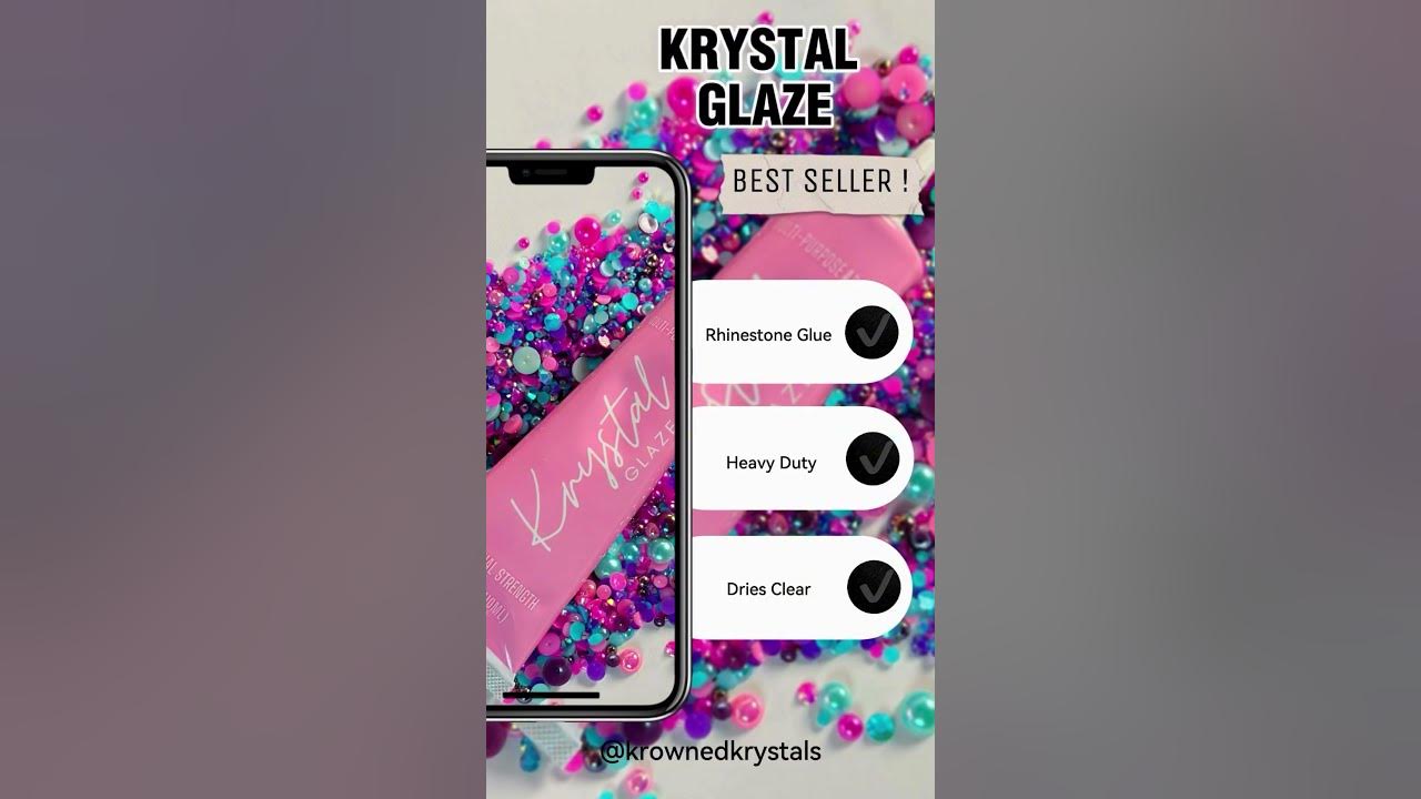 Embrace your inner artist with Krystal Glaze Glue! 💎✨ Creating