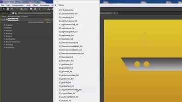 After Effects Quick Tip - Missing Animation Presets for Trapcode Particular