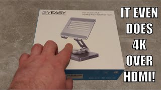 The amazing BYEASY USB C Hub Stand, 8 in 1 Laptop Docking Station by Thommo's Tech 357 views 2 months ago 5 minutes, 17 seconds