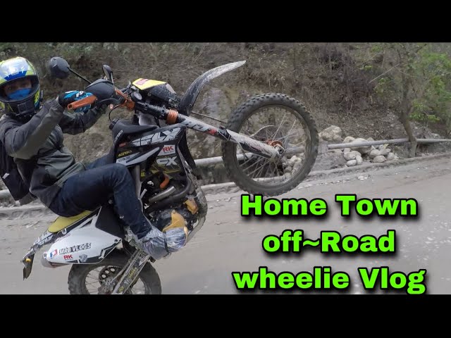 Village Wheelie Vlog || Beni to Ghodepani || MYAGDI class=