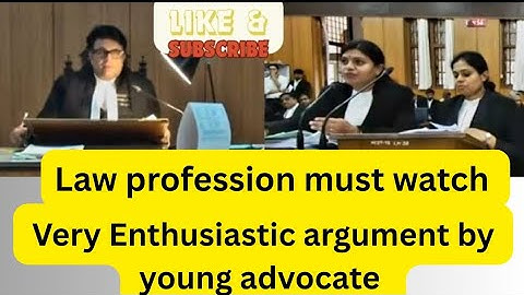 Zeer enthousiast betoog van jonge advocaat. Juridische professional die je in de gaten moet houden.