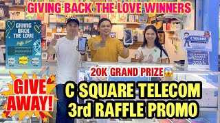 JANUARY 2024 C SQUARE TELECOM 3rd Raffle Promo in GREENHILLS |HUGE DISCOUNT!😱❤️ by PatTV 436 views 3 months ago 26 minutes