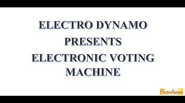 Simple Electronic Voting Machine (EVM) using Arduino and Proteus