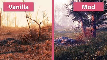 Fallout 4 – Revived Mod Pack vs. Vanilla Graphics Comparison