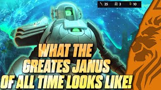 WHAT THE GREATEST JANUS OF ALL TIME LOOKS LIKE